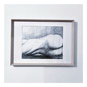 Nu artistique. Traditional illustration, Fine Arts, Sketching, Creativit, Pencil Drawing, Drawing, Realistic Drawing, Artistic Drawing, and Figure Drawing project by Jehanne Pauline - 03.05.2015