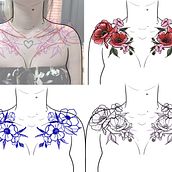 Meu projeto do curso: Design de tatuagem botânica com Procreate. Traditional illustration, Digital Illustration, Tattoo Design, and Botanical Illustration project by Bruna Schiaveto - 06.14.2022