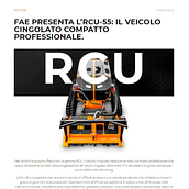 Instagram Story per il lancio del modello FAE RCU-55. Social Media, Mobile Photograph, Digital Marketing, Digital Photograph, Mobile Marketing, Instagram, Content Marketing, Instagram Photograph, Instagram Marketing, Lifest, and le Photograph project by Francesca Carlet - 05.06.2022