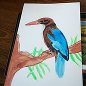 My project for course: Expressive Animal Portraits in Watercolor. Traditional illustration, Watercolor Painting, Realistic Drawing, and Naturalistic Illustration project by stephen booth - 06.14.2022