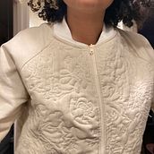 My project for course: Make and Customize Your First Bomber Jacket. Fashion Design, Sewing, Patternmaking, and Dressmaking project by palmerbrownalice - 06.07.2022