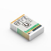 Brochures, Museo Nacional de Antopología. Un progetto di Design, Design editoriale, Tipografia e Pubblicità di Fernando Valencia - 14.06.2022