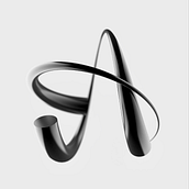 some experiments with letters - 36 days of type #06. Un proyecto de 3D y Lettering 3D de Ellen Milien - 27.05.2019