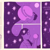 Esse é o tamanho do meu querer. Design, Ilustração tradicional, Comic, Ilustração digital, e Design digital projeto de Thais Barbosa - 14.06.2022