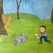 My project for course: Illustrated Characters with Paper. Traditional illustration, Character Design, Collage, Paper Craft, Children's Illustration, and Narrative project by dclrthomp - 06.10.2022