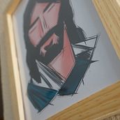 My project for course: Introduction to Frame Making. Arts, Crafts, Interior Design, Decoration, DIY, and Woodworking project by Jocabed Esturban - 06.15.2022