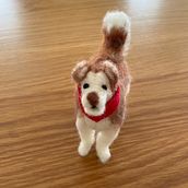 Mi proyecto del curso: Creación de animales con needle felting Ein Projekt aus dem Bereich H, werk, Spielzeugdesign, Weben, Nadelfilzen und Textildesign von nataliasiddons - 15.06.2022