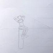 Zaungast. Sketching, and Pencil Drawing project by andreas oberli - 06.15.2022