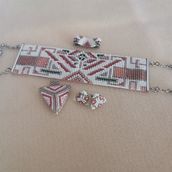 Mój projekt z kursu: Beading: projektowanie eleganckich wzorów biżuterii z koralików. Accessor, Design, Arts, Crafts, Jewelr, Design, and Fiber Arts project by 777nip - 06.15.2022