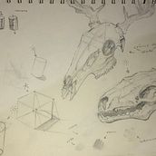 aqui o resultado de todas as vídeo aulas :) Ein Projekt aus dem Bereich Traditionelle Illustration, Skizzenentwurf, Kreativität, Zeichnung und Sketchbook von Helena Fritsch Pereira - 15.06.2022