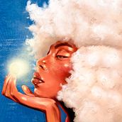 Meu projeto do curso: Retrato digital no Photoshop com um toque de fantasia. Traditional illustration, Drawing, Digital Illustration, Portrait Drawing, Digital Drawing, and Digital Painting project by Cibelly da Silva Chaves - 12.12.2021