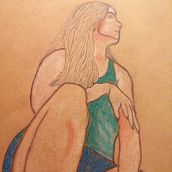 Mi proyecto del curso: Ilustración con pastel y lápices de colores. Un progetto di Illustrazione tradizionale, Belle arti, Disegno a matita, Disegno, Disegno di ritratti, Disegno realistico e Disegno artistico di Vanessa Redman - 13.06.2022