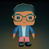 Funko Personalizado, helado, heladeria, silla antigua. Un progetto di Design, 3D e Modellazione 3D di Israel Medina Rodriguez - 12.06.2022