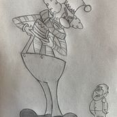 Mi proyecto del curso: Introducción a la creación de personajes estilo cartoon. Un proyecto de Ilustración tradicional, Diseño de personajes y Dibujo de Bryam Esteban Velasco Novoa - 16.06.2022