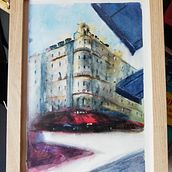 Il mio progetto del corso: Disegno architettonico con acquerello e inchiostro. Un progetto di Bozzetti, Disegno, Pittura ad acquerello, Illustrazione architettonica, Sketchbook e Illustrazione con inchiostro di melvac - 16.06.2022