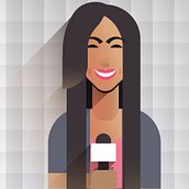 Reporter. Traditional illustration, Character Design, and Vector Illustration project by Lucio Souza - 06.16.2022