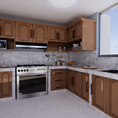 Remodelación - Cocina. Interior Design project by Esthefany Vargas Quispe - 03.10.2022