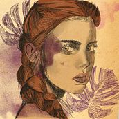 Mi proyecto del curso: Retrato ilustrado con Procreate . Ilustrasi tradisional, Ilustrasi Vektor, Ilustrasi Digital, Dan Menggambar Potret proyek oleh Barbara Jara Valderrama - 06.16.2022