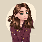 Mon projet du cours : Portrait de personnages féminins avec Procreate. Traditional illustration, Digital Illustration, and Digital Drawing project by Anaïs Brt - 06.16.2022