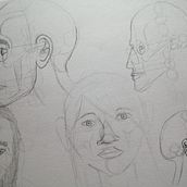 Mi proyecto del curso: Dibujo anatómico. Fine Arts, Sketching, Pencil Drawing, Drawing, Realistic Drawing, and Figure Drawing project by Juan Andrés Fiol - 06.17.2022