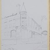  Architectural Sketching with Watercolor and Ink project. Sketching, Drawing, Watercolor Painting, Architectural Illustration, Sketchbook & Ink Illustration project by cristina_mucea - 06.17.2022