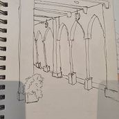 My project for course: Expressive Architectural Sketching with Colored Markers. Sketching, Drawing, Architectural Illustration, Sketchbook & Ink Illustration project by Mark Hailes - 06.17.2022