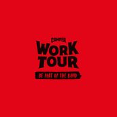 Camper Work Tour. Un proyecto de Dirección de arte y Diseño gráfico de Julio Armend - 17.06.2022