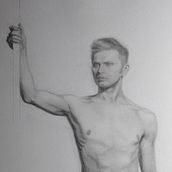 My project for course: Realistic Human Figure Drawing. Traditional illustration, Fine Arts, Sketching, Pencil Drawing, Drawing, Realistic Drawing, and Figure Drawing project by cheenylo - 05.30.2021