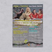 Cartel Feria San Gines Sabiote. Advertising, Design, Photograph, Events, Graphic Design, and Marketing project by Ana Gallego - 06.17.2022