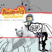 Polar Bear. Design, Traditional illustration, Digital Illustration, Character Design, and Children's Illustration project by Daniel Calle Brunet - 06.18.2022