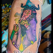 don sarcasmo. Un progetto di Design di tatuaggi e Illustrazione tradizionale di Fernando Jaimes - 18.06.2022