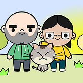 Foto de familia. Design, Traditional illustration, Character Design, Vector Illustration, and Manga project by Ximo - 08.01.2022