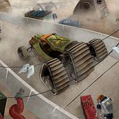 Mi proyecto del curso: Creación y pintura de escenarios fantásticos en Photoshop  Ein Projekt aus dem Bereich Traditionelle Illustration, Zeichnung, Digitale Illustration, Concept Art und Digitale Malerei von Omar Coico Neyra - 04.07.2022