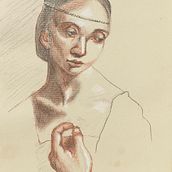 Mi proyecto del curso: Dibujo de retrato clásico: el método del Renacimiento. Een project van  Beeldende kunst,  Schetsen,  Tekening,  Portrettekening, Realistische tekening y  Artistieke tekening van Laura Ferrández Sanz - 19.06.2022