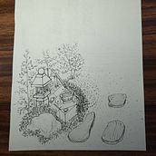 My project for course: Floral Drawings to Illustrate your Bullet Journal. Een project van  Belettering,  Tekening,  Botanische illustratie,  H, lettering y Management En Productiviteit van Vineela Boris Bennett - 19.06.2022
