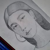 Mi proyecto del curso: Sketchbook de retrato: explora el rostro humano. Sketching, Drawing, Portrait Drawing, Artistic Drawing, and Sketchbook project by Antonia Hernandez - 06.19.2022