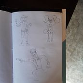 Il mio progetto del corso: Introduzione alla creazione di personaggi stile cartoon. Un projet de Illustration traditionnelle, Conception de personnages , et Dessin de lc_8 - 19.06.2022