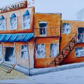 My project for course: Expressive Architectural Sketching with Colored Markers. Sketching, Drawing, Architectural Illustration, Sketchbook & Ink Illustration project by Derrick Hairston - 06.19.2022