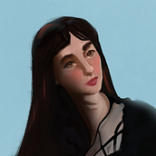 Estudo de Retrato - Primeiro contato com algumas técnicas de John Singer Sargent. Een project van Traditionele illustratie van Matheus Mulinari Stuani - 18.06.2022