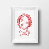 Red Line. Traditional illustration project by Patrycja Krawczyk - 06.20.2022
