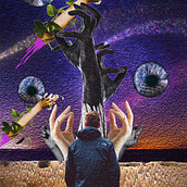 Hand invasion. Motion Graphics, Arts, Crafts, Animation, and 2D Animation project by Miki Tejima - 06.19.2022
