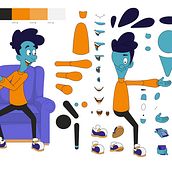 Mascote Comercial. Traditional illustration, Animation, Advertising, and Motion Graphics project by Alex Rodrigues - 05.06.2022