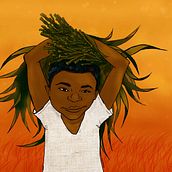 Nho Lobo. Traditional illustration, Children's Illustration, Digital Drawing, and Children's Literature project by Jamie Andrade - 06.20.2022