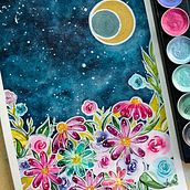 Mi proyecto del curso: Creación de paletas de color con acuarela. Traditional illustration, Fine Arts, Painting, Watercolor Painting, and Color Theor project by Salud Fernández Moreno - 06.15.2022