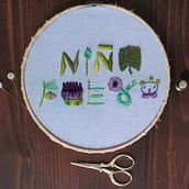 Mi proyecto del curso: Introducción al bordado en relieve. Embroider, and Textile Design project by Mariel Romero Resendiz - 06.21.2022