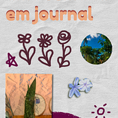 uma semana em journal . Un progetto di Pubblicità e Graphic design di Ana Beatriz Vaz de Souza - 30.03.2022