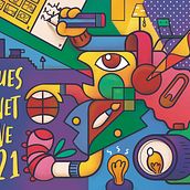 Poster carnet jove . Traditional illustration, and Graphic Design project by cmacias91 - 06.21.2022