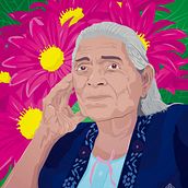 Mi Abuelita Cuquis. Un progetto di Illustrazione tradizionale e Illustrazione digitale di Suriel Lara - 21.06.2022