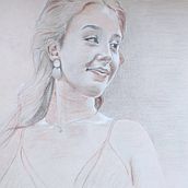 Mi proyecto del curso: Dibujo de retrato clásico: el método del Renacimiento. Fine Arts, Sketching, Drawing, Portrait Drawing, Realistic Drawing, and Artistic Drawing project by mdelgadom - 06.21.2022