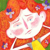 Mi proyecto del curso: Ilustración editorial de personajes en gouache. Un proyecto de Ilustración tradicional, Diseño de personajes, Dibujo, Ilustración digital y Pintura gouache de Juanita RL - 21.06.2022